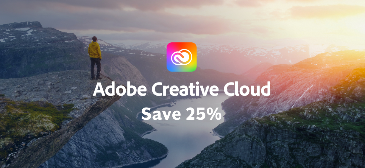 Adobe Creative Cloud - Save 25%